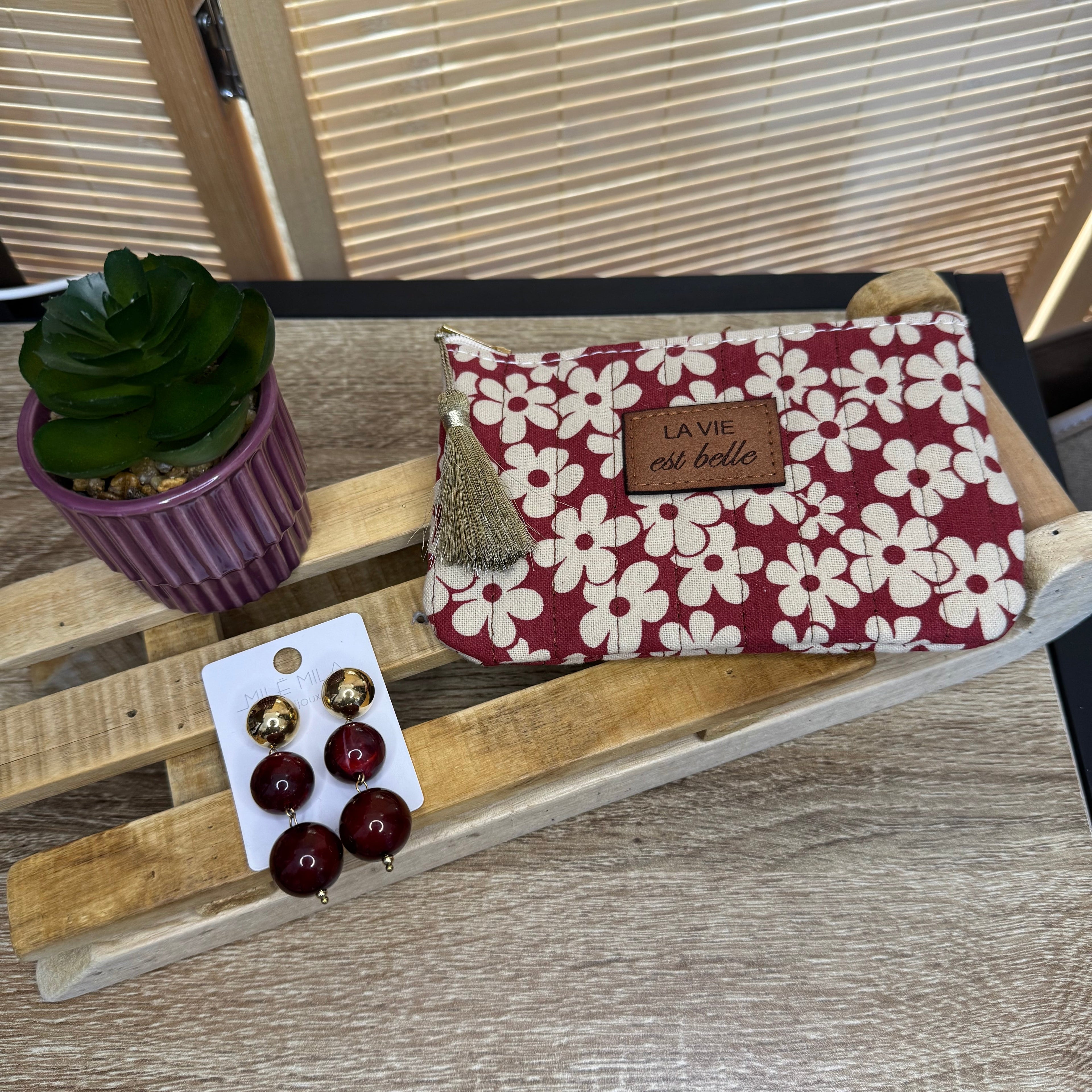 Boucles d'oreilles boules