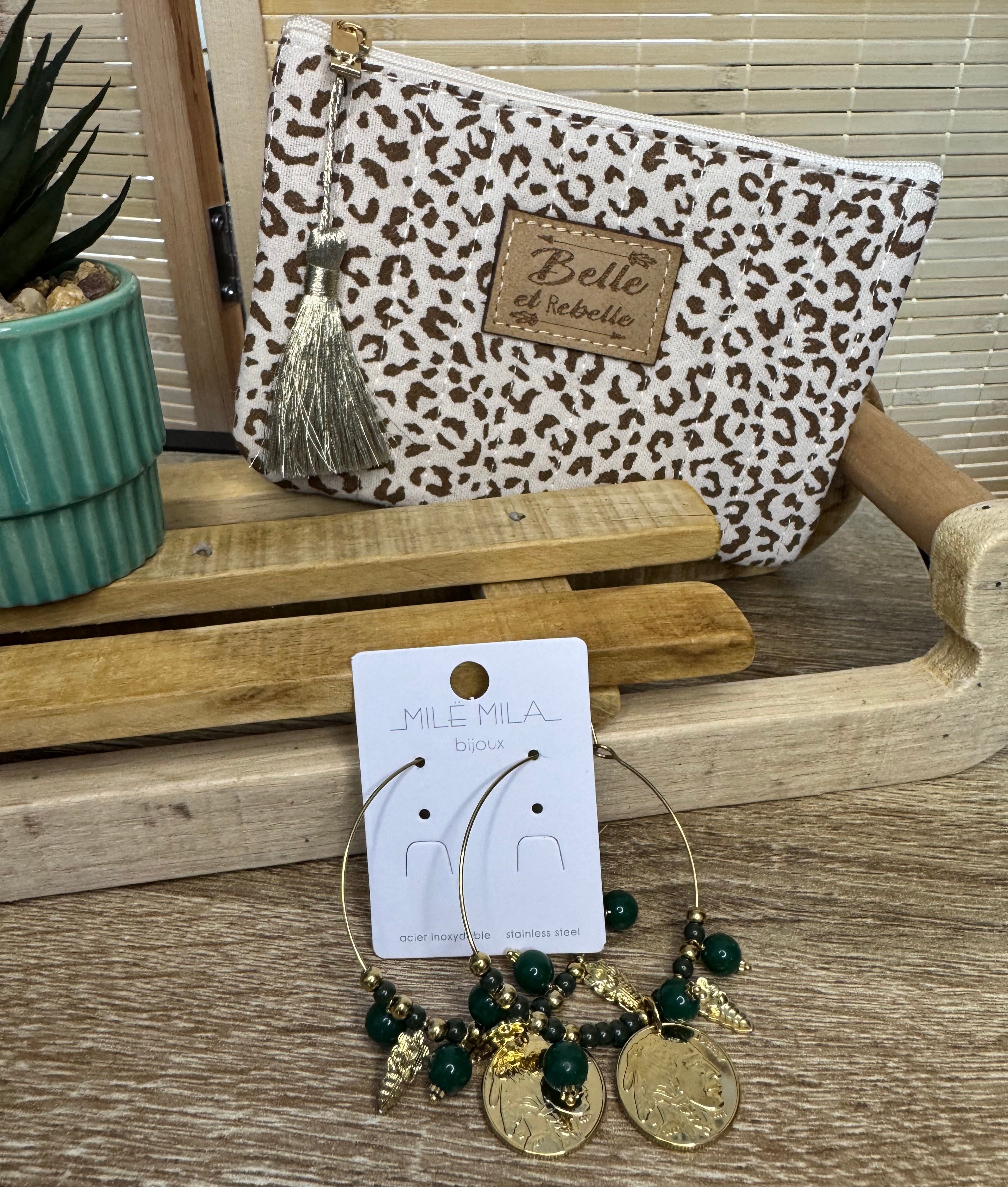 Boucle d'oreilles Créoles