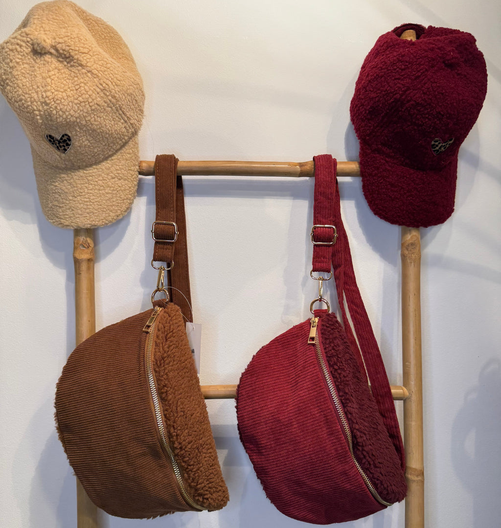 Sac banane moumoute / velours