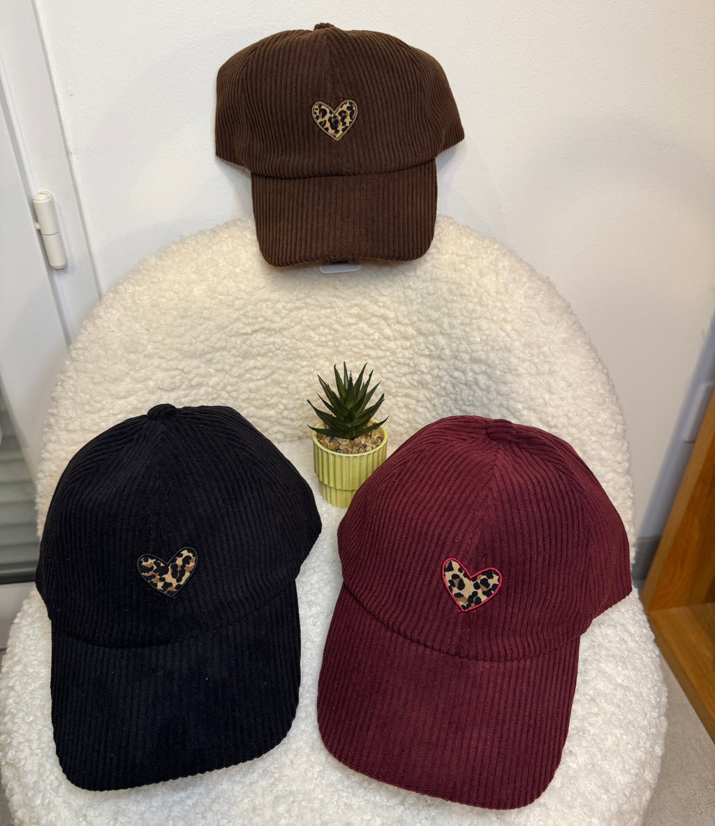 Casquette velours
