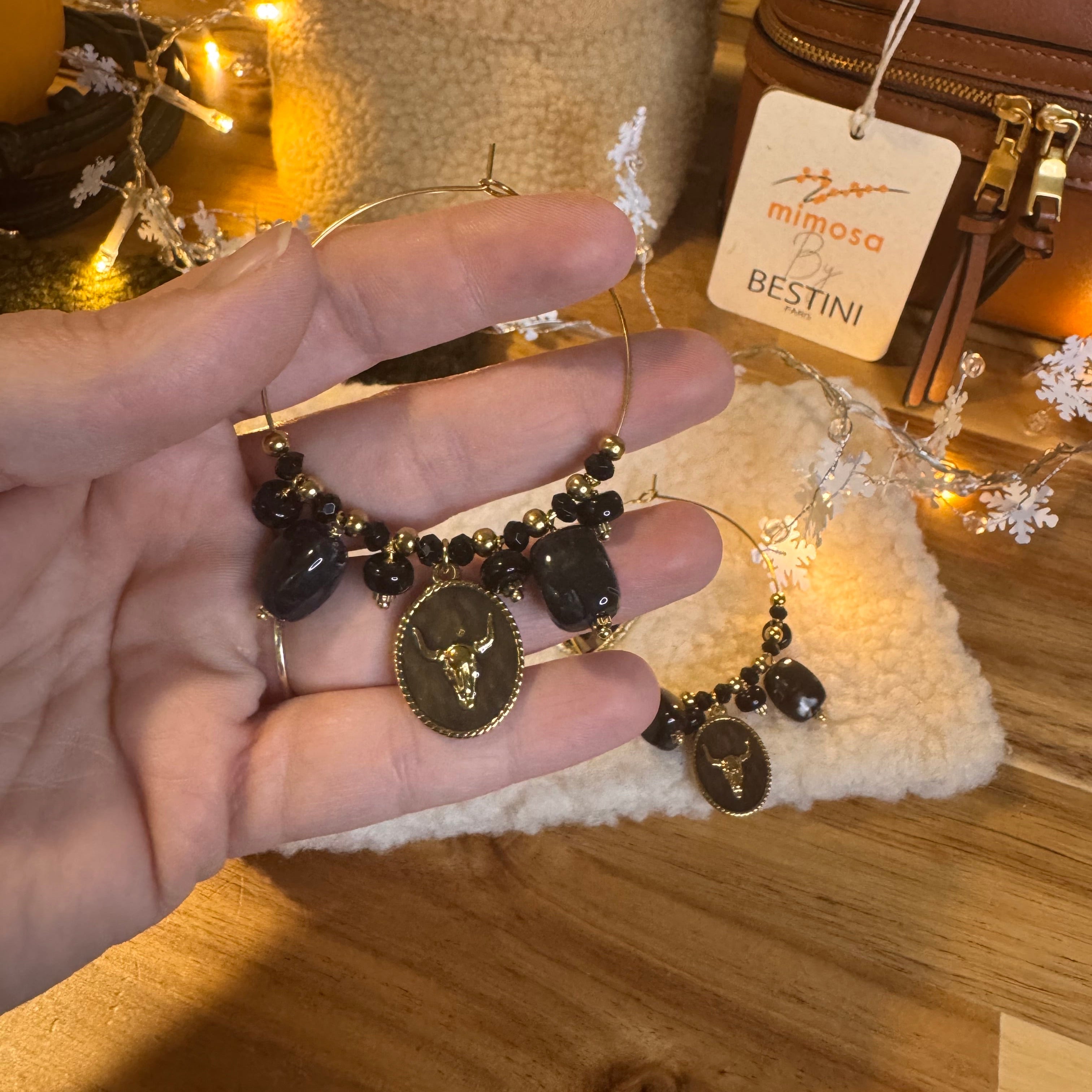 Boucles d’oreilles créoles