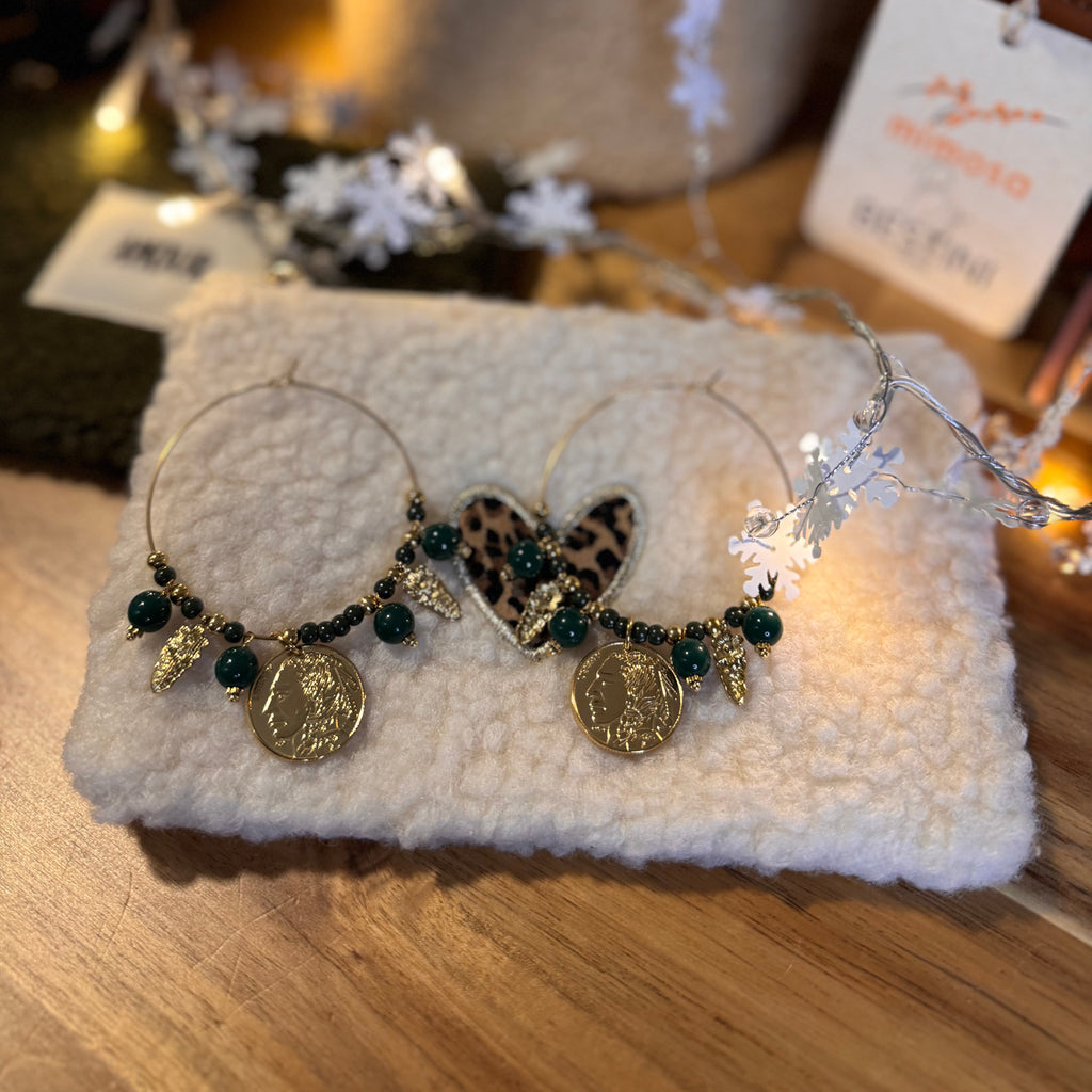 Boucles d’oreilles créoles