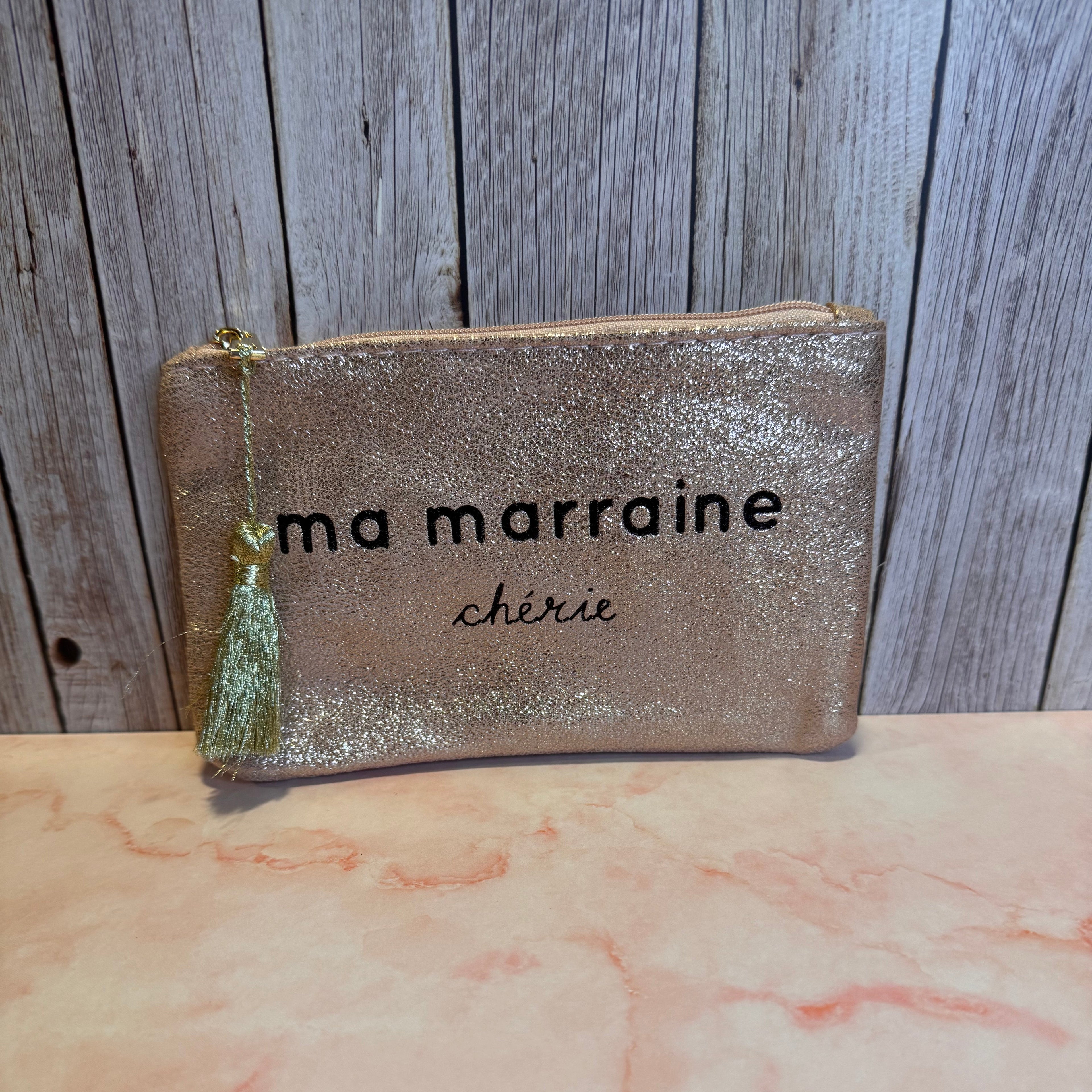 Pochette pailletée