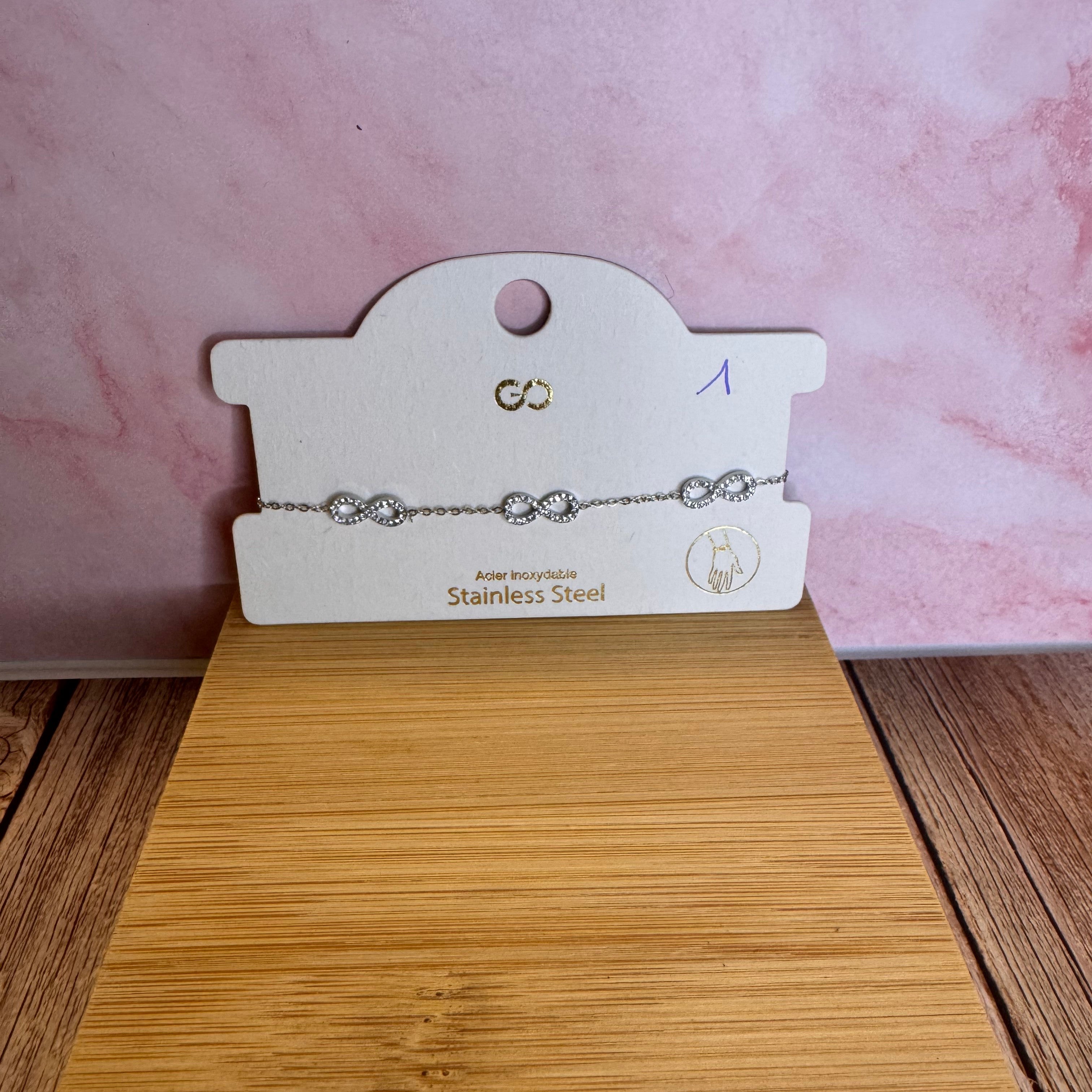 Bracelet signe infini
