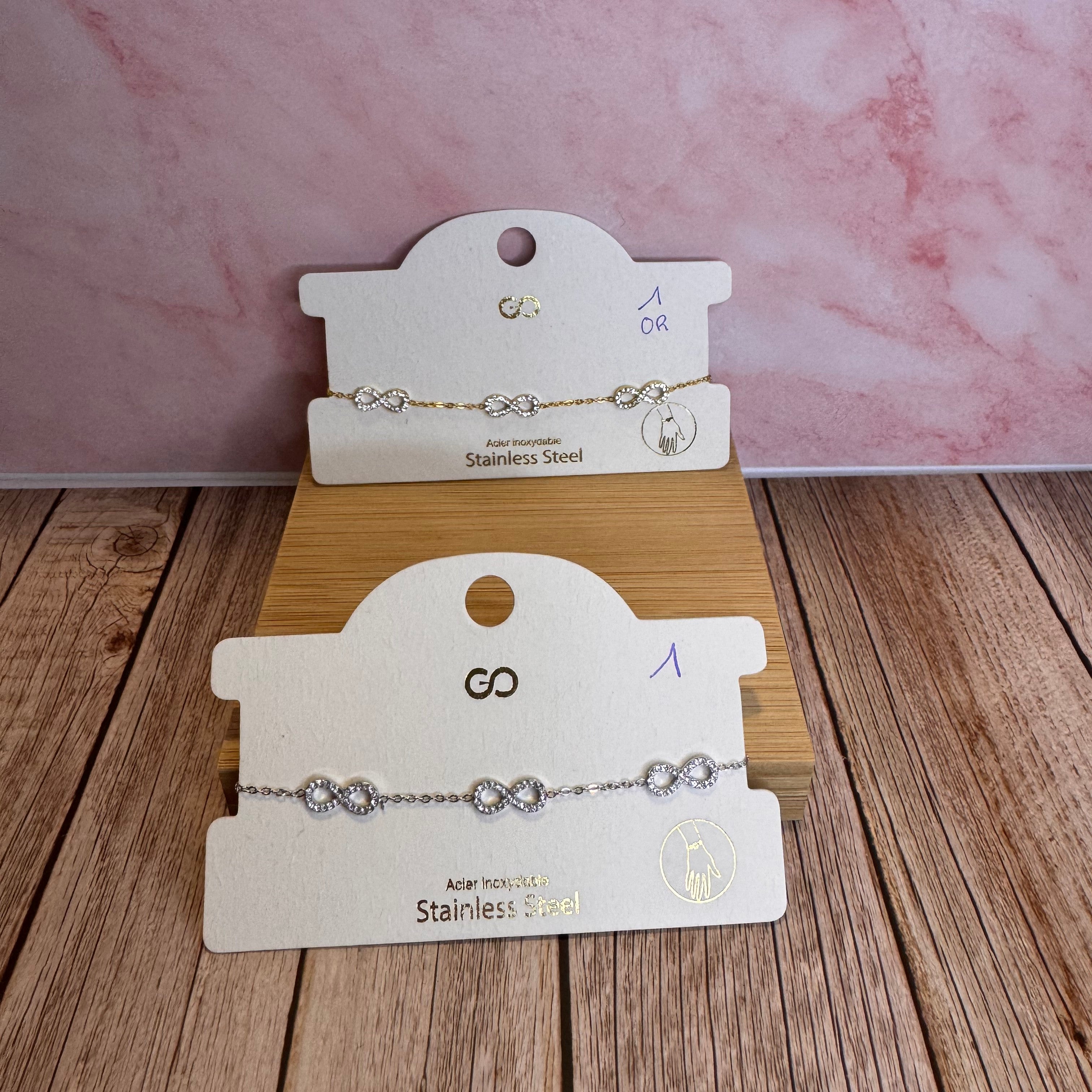 Bracelet signe infini