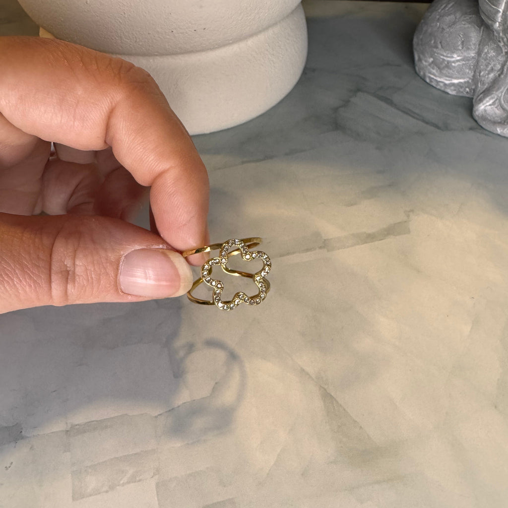 Bague étoile