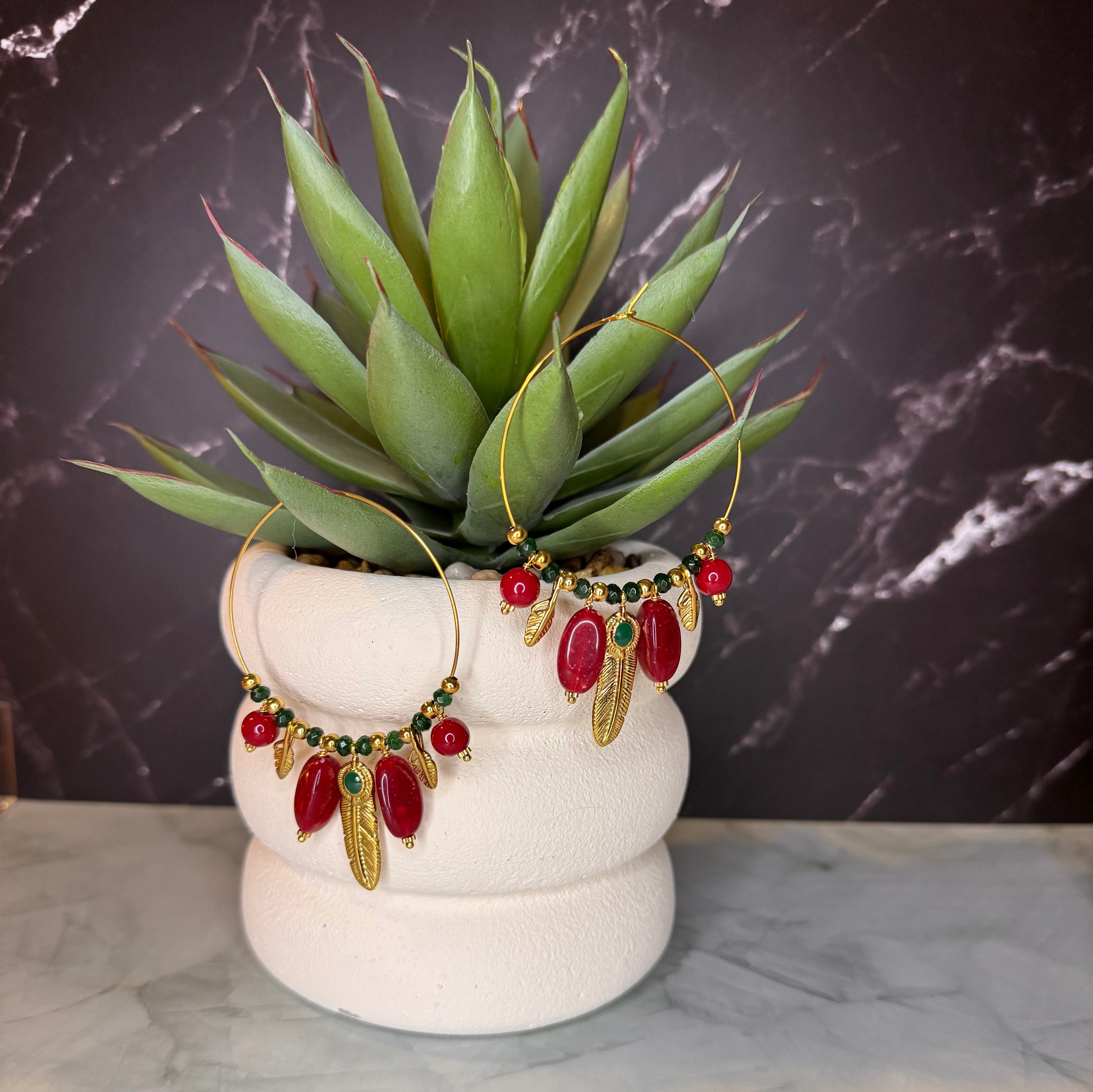 Boucles d'oreilles créoles