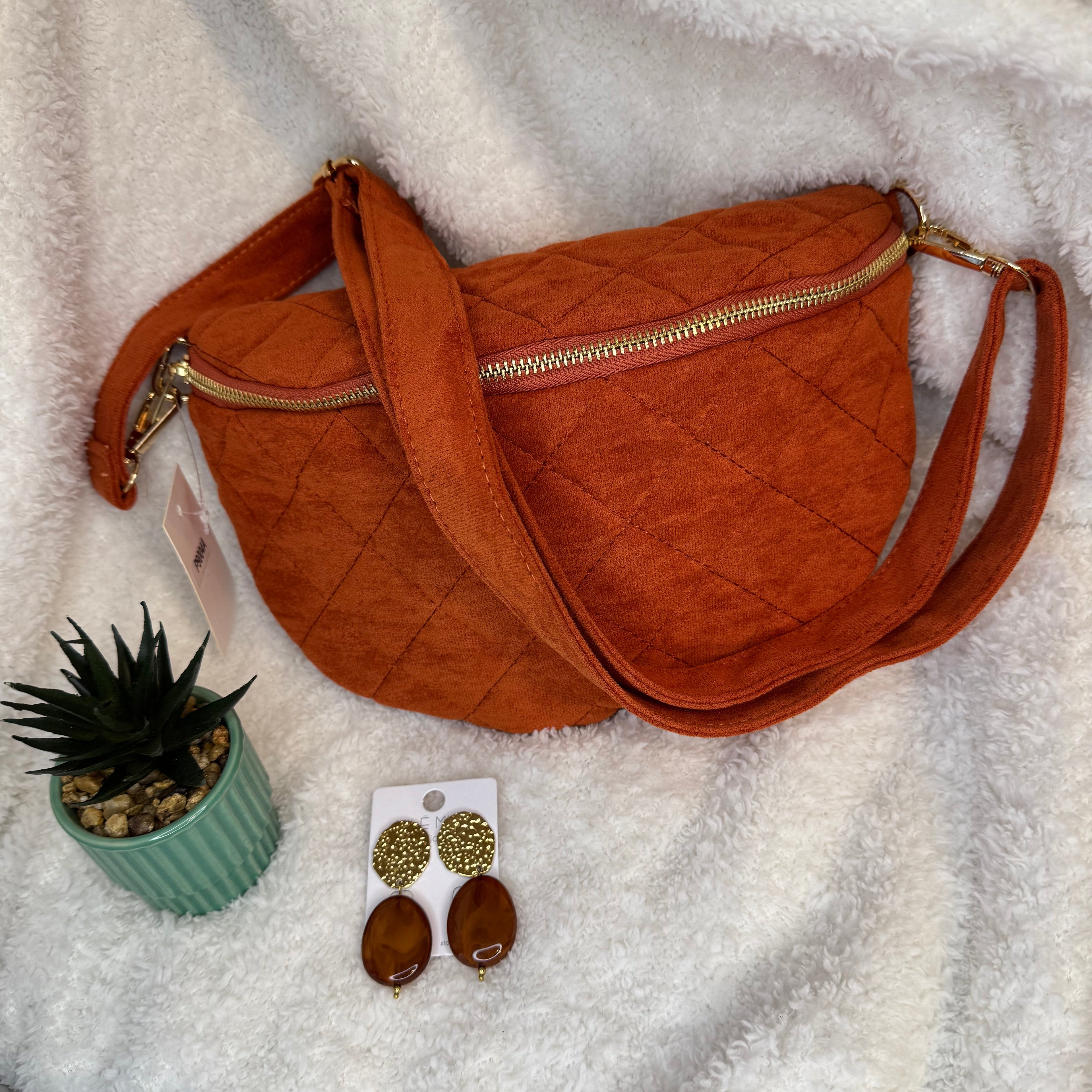 Sac banane matelassé