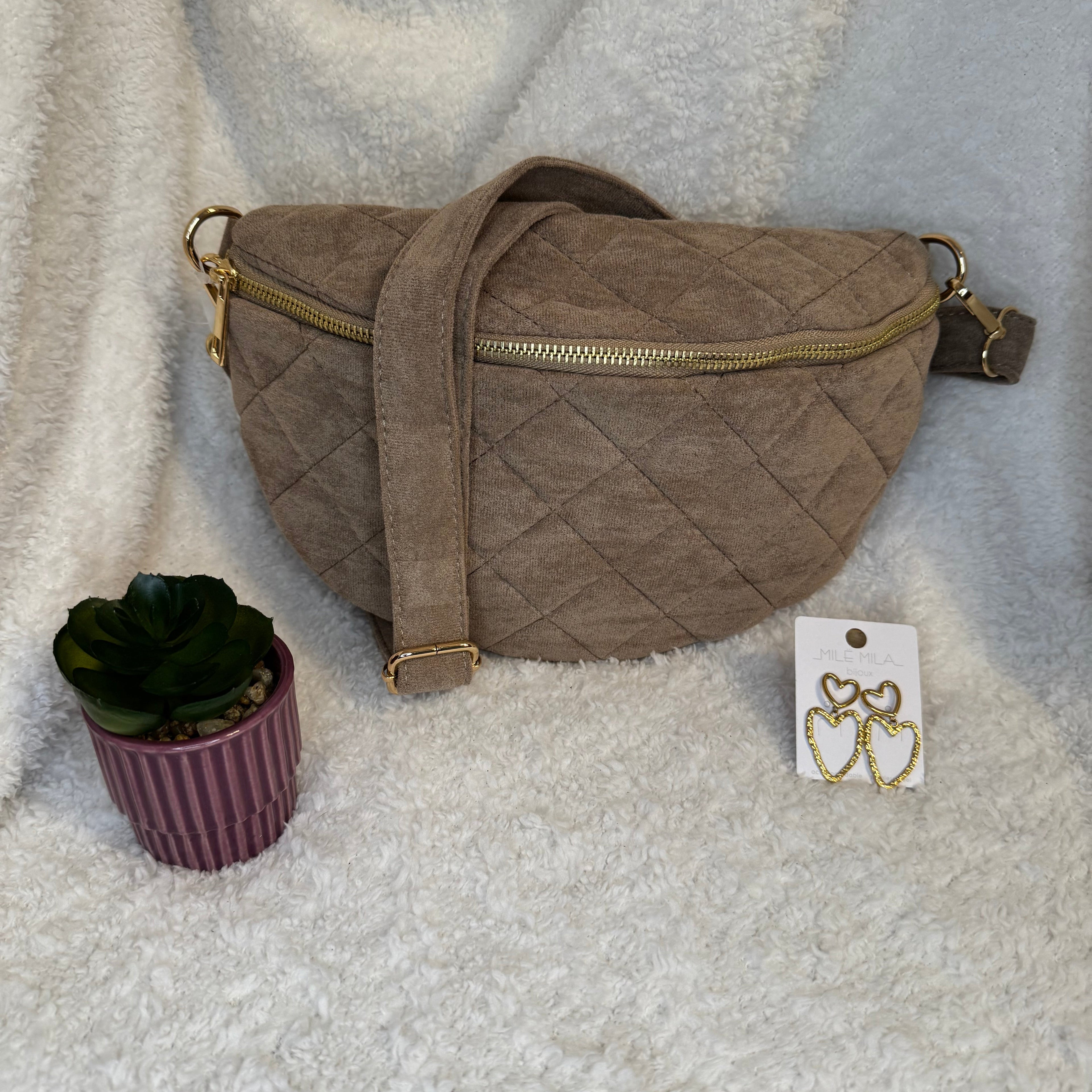 Sac banane matelassé