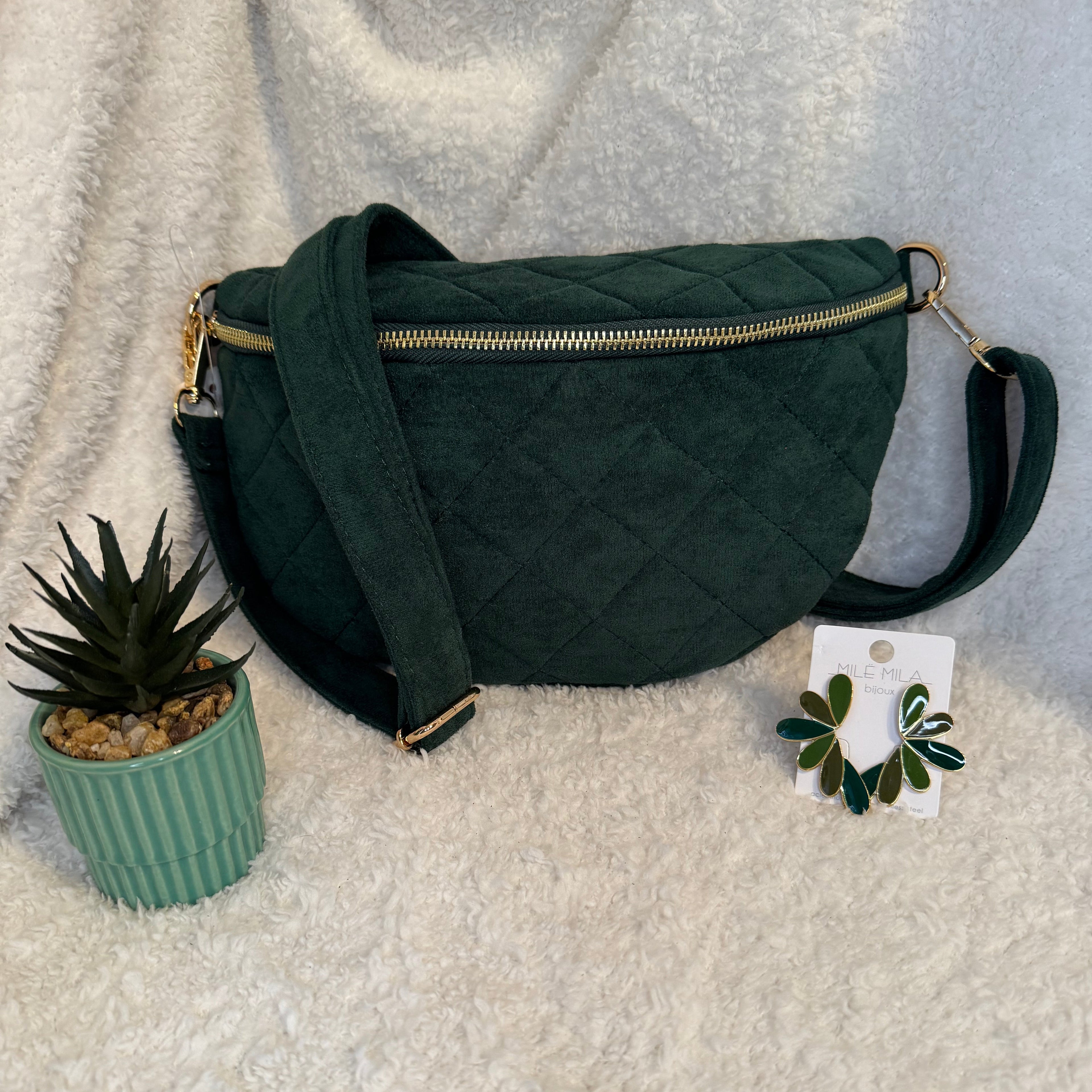 Sac banane matelassé