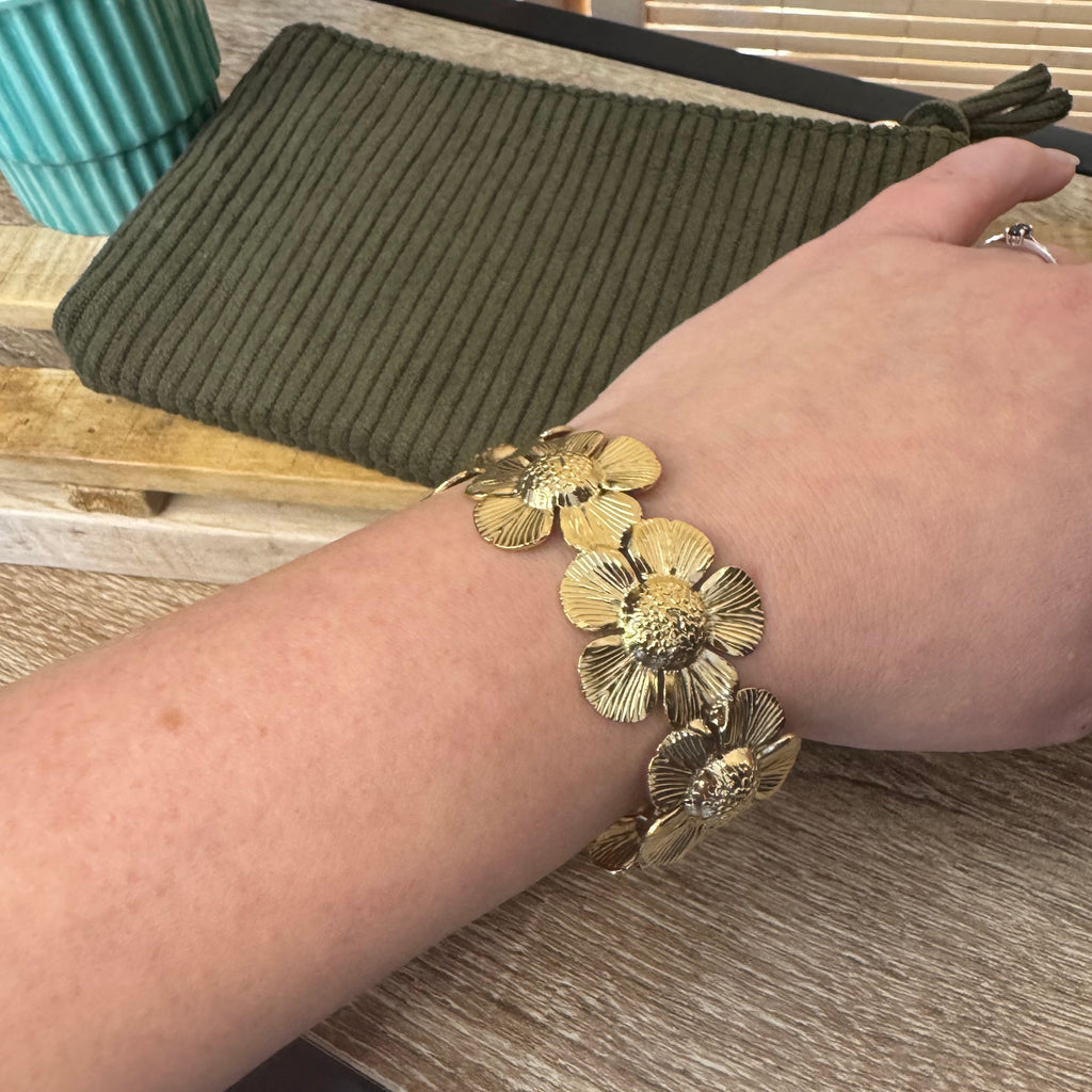 Bracelet fleur