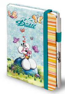 Carnet A6 + stylo Diddl