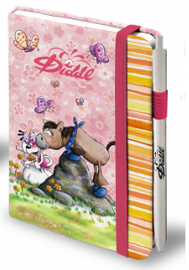 Carnet A6 + stylo Diddl