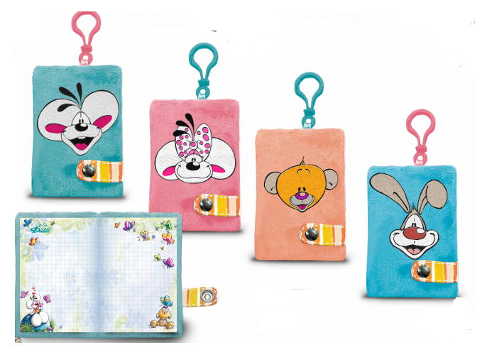 Carnet A7 peluche
