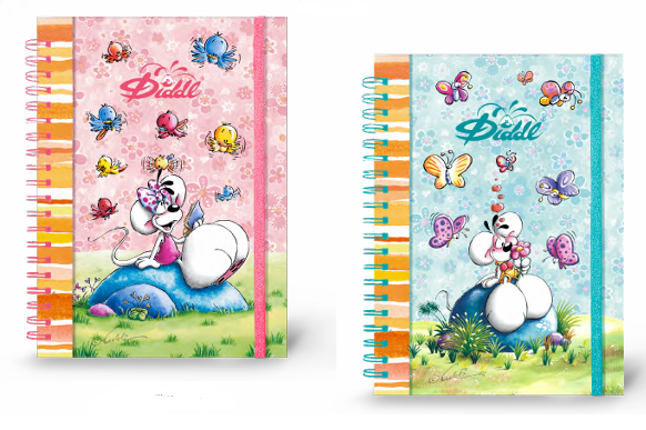 Cahier spirale A5 élastique