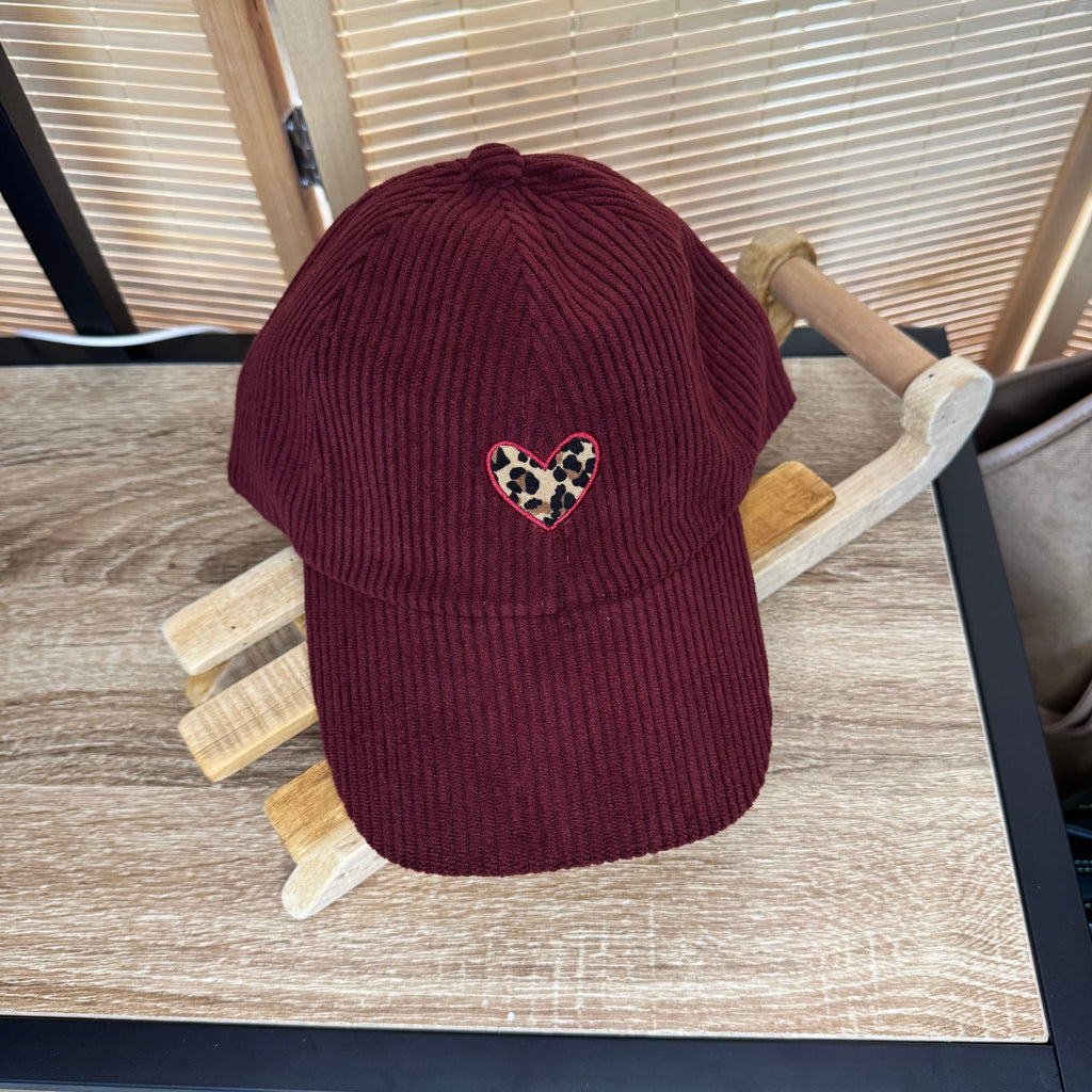 Casquette velours