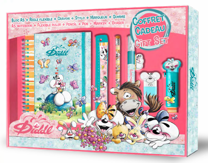 Coffret cadeau écriture Diddl