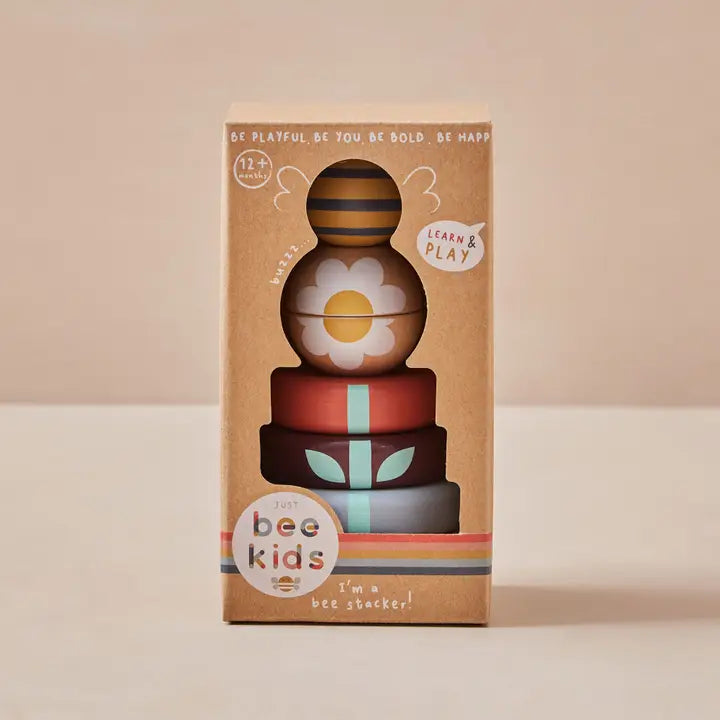 Jouet à empiler en bois