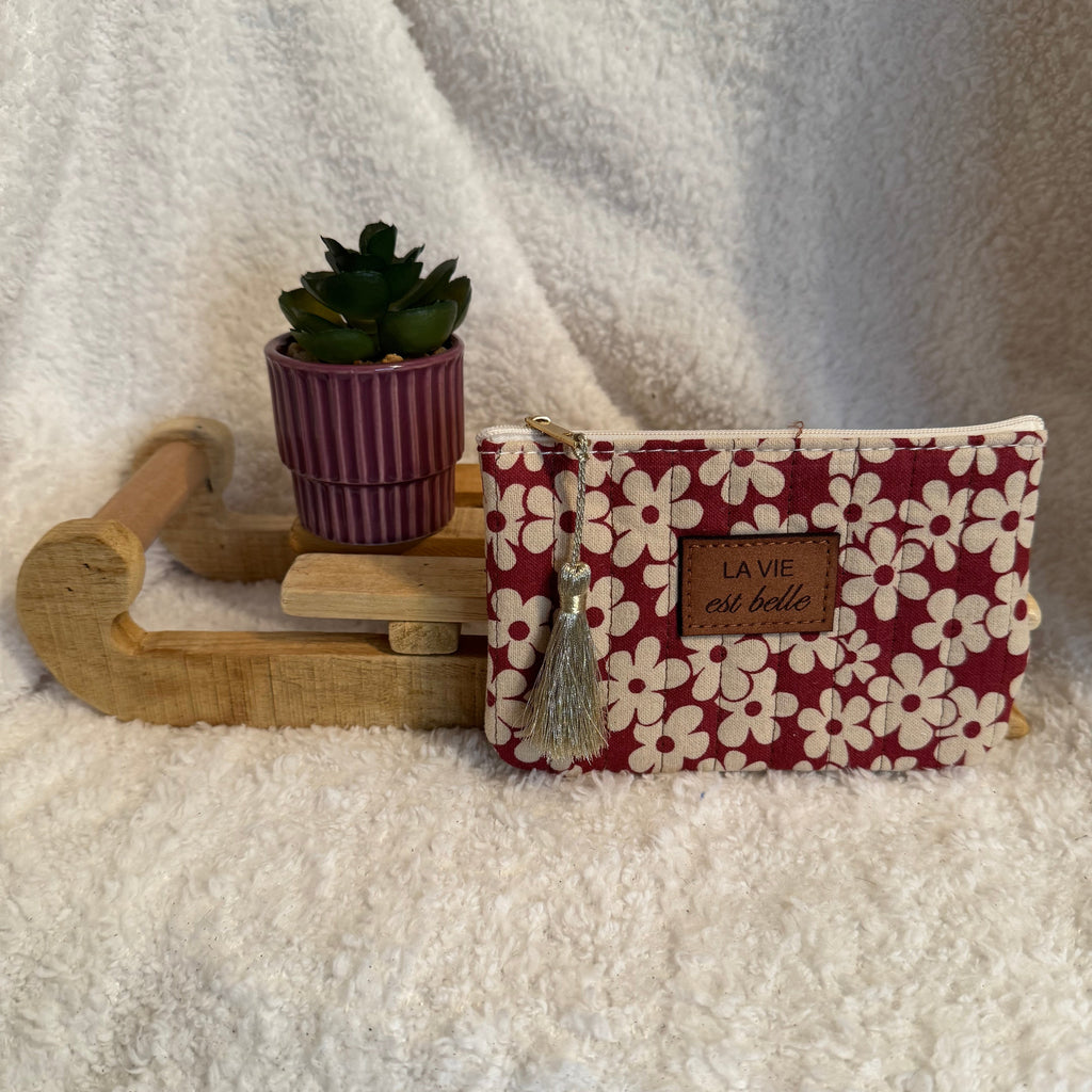 Pochette à fleurs