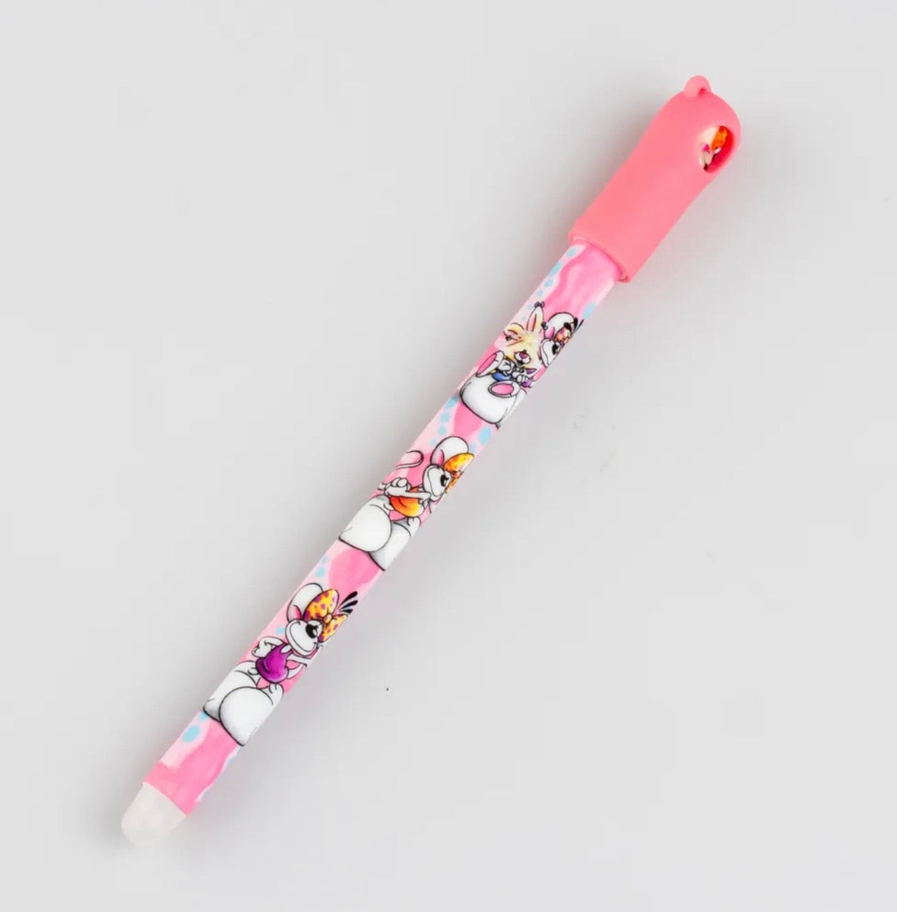 Stylo twist effaçable rose