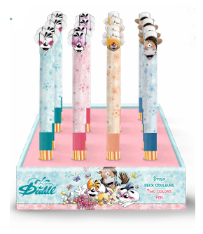 Stylos deux couleurs